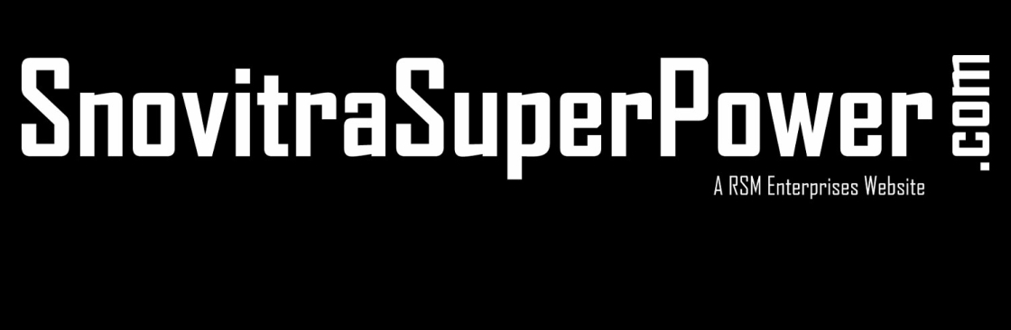 Snovitrasuperpower Online Store UK Cover Image