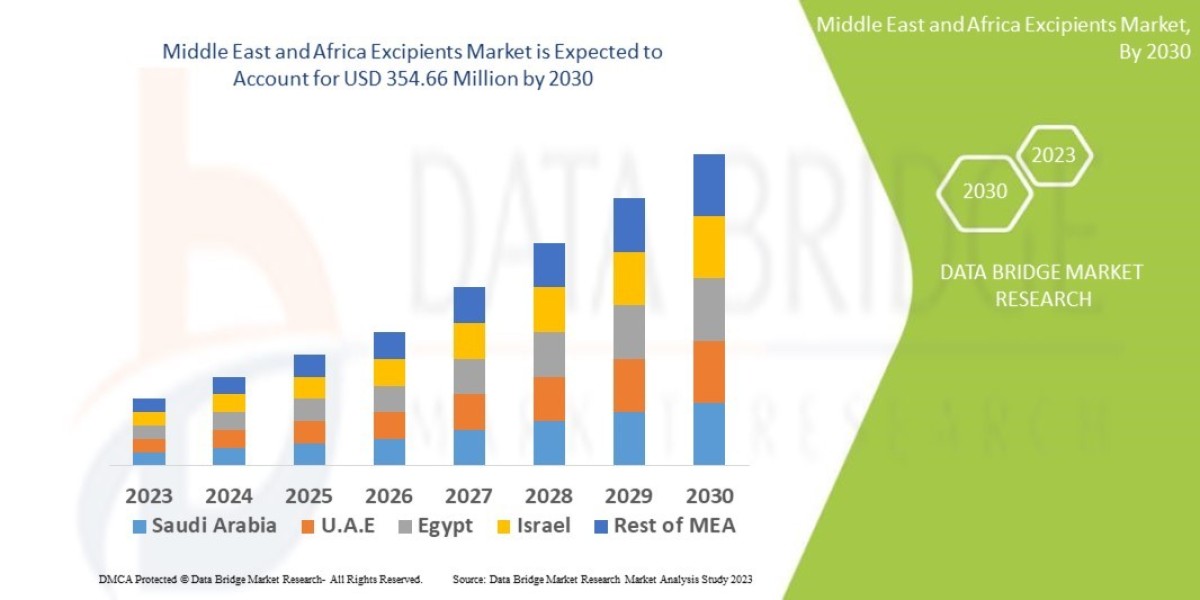 Middle East and Africa Excipients Market, Share, Size, Trends, Future and Industry