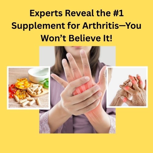 Experts Reveal the #1 Supplement for Arthritis — You Won’t Believe It! | by Mariecorina | Oct, 2025 | Medium